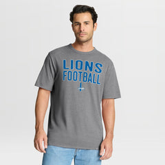 First Down Tribute Tri-Blend T-Shirt - Detroit Lions