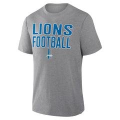 First Down Tribute Tri-Blend T-Shirt - Detroit Lions