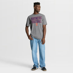 First Down Tribute Tri-Blend T-Shirt - Denver Broncos