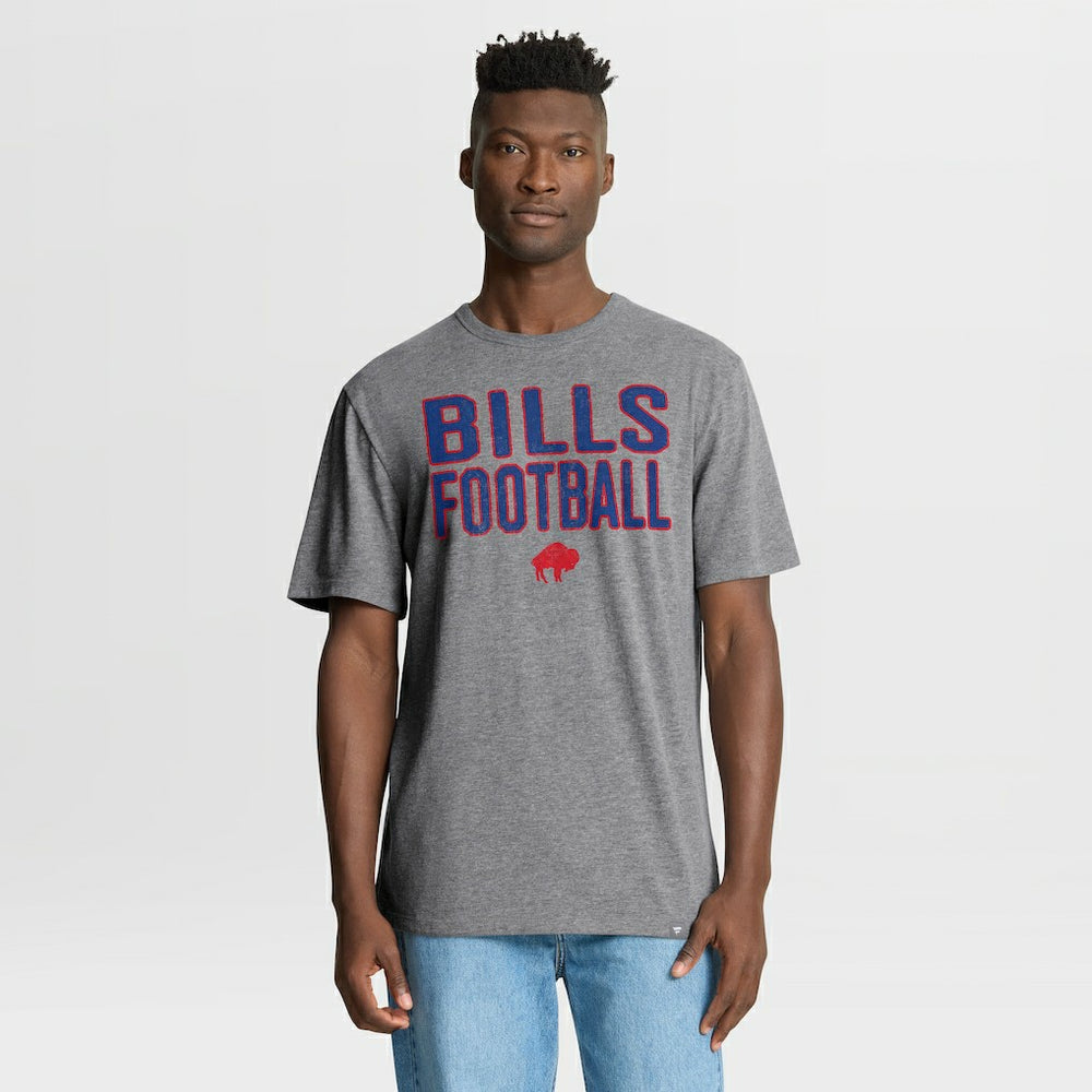 First Down Tribute Tri-Blend T-Shirt - Buffalo Bills
