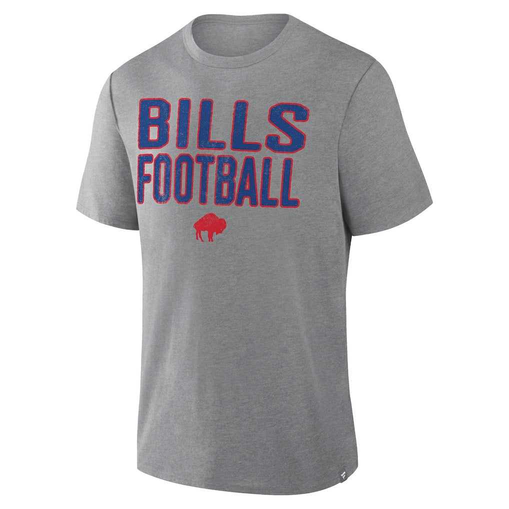 First Down Tribute Tri-Blend T-Shirt - Buffalo Bills