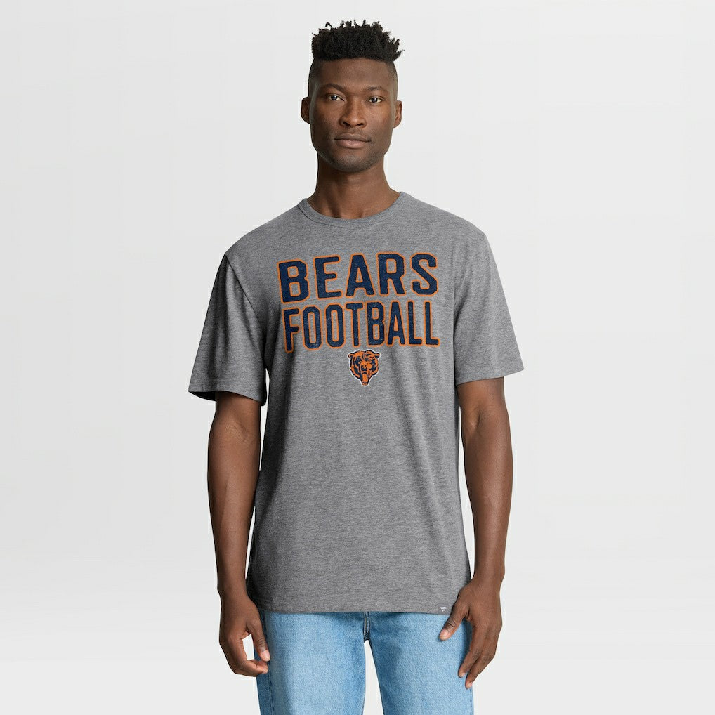 First Down Tribute Tri-Blend T-Shirt - Chicago Bears