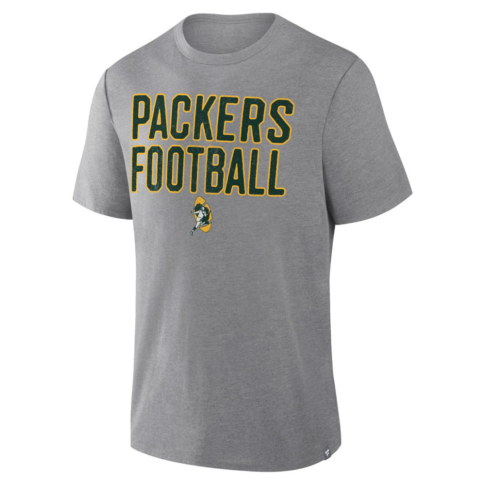 First Down Tribute Tri-Blend T-Shirt - Green Bay Packers