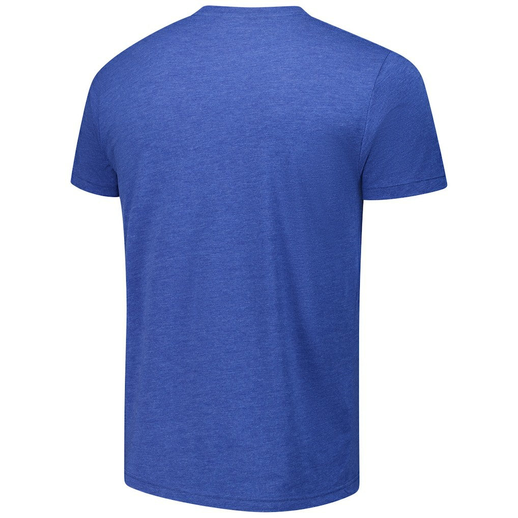 NBA Josh Hart/Mikal Bridges/Jalen Brunson New York Knicks Homage Unisex Triple Threat Tri-Blend T-Shirt