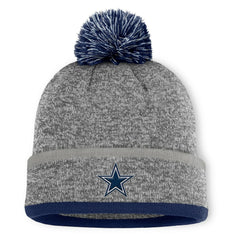 Motion Cuffed Knit Hat with Pom - Dallas Cowboys