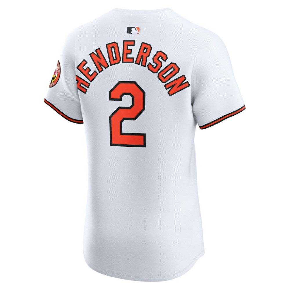 MLB Gunnar Henderson Baltimore Orioles Nike Home Elite Jersey