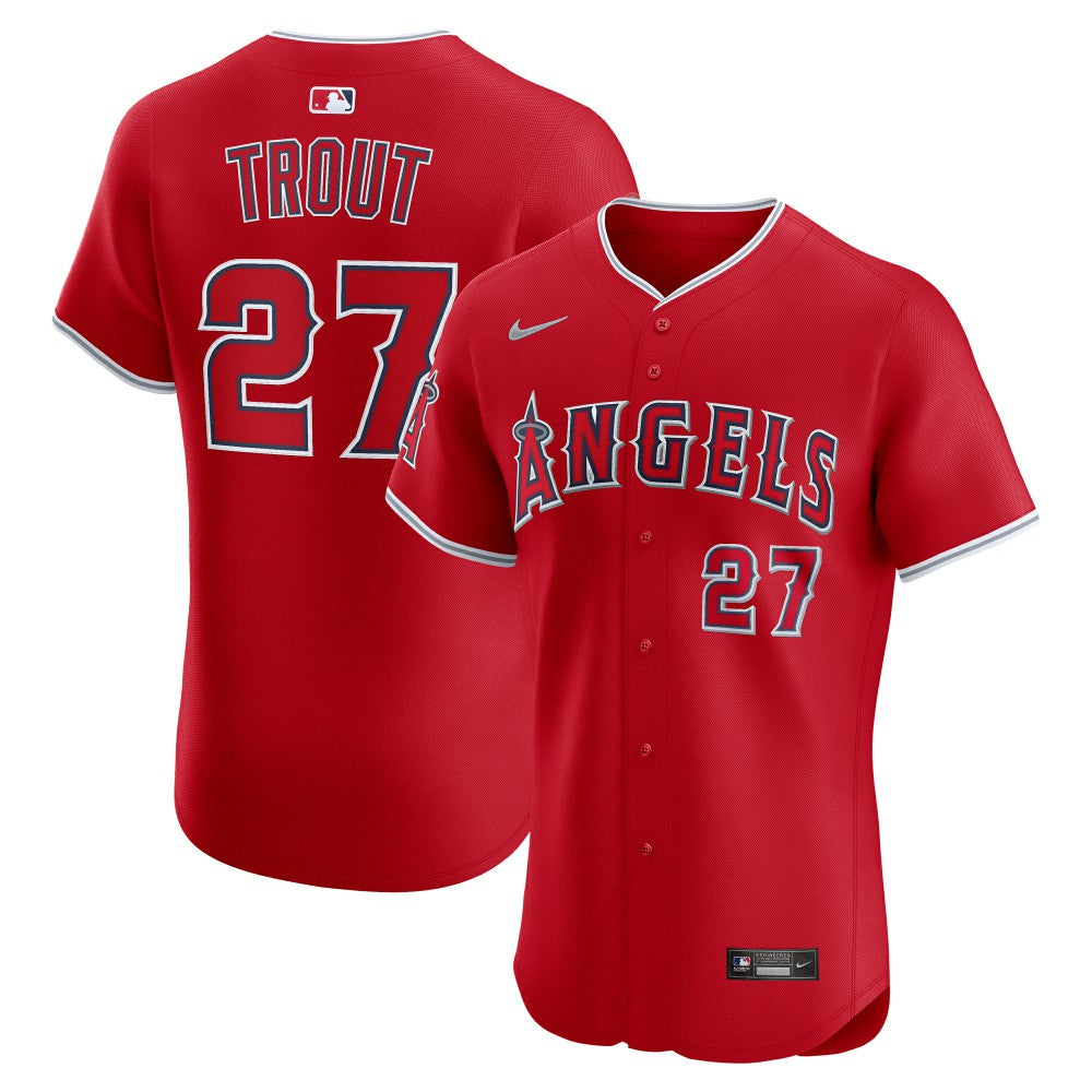 MLB Mike Trout Los Angeles Angels Nike Alternate Elite Jersey