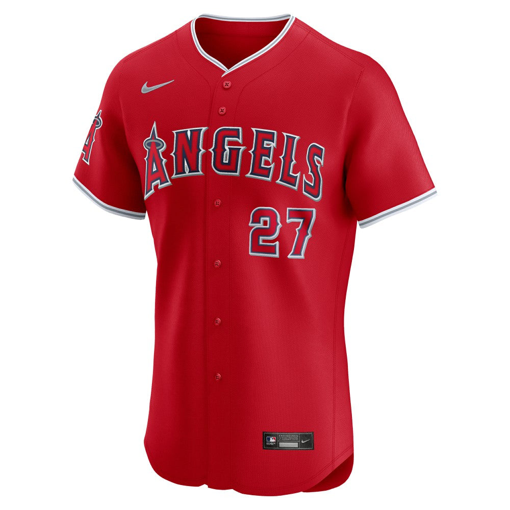 MLB Mike Trout Los Angeles Angels Nike Alternate Elite Jersey