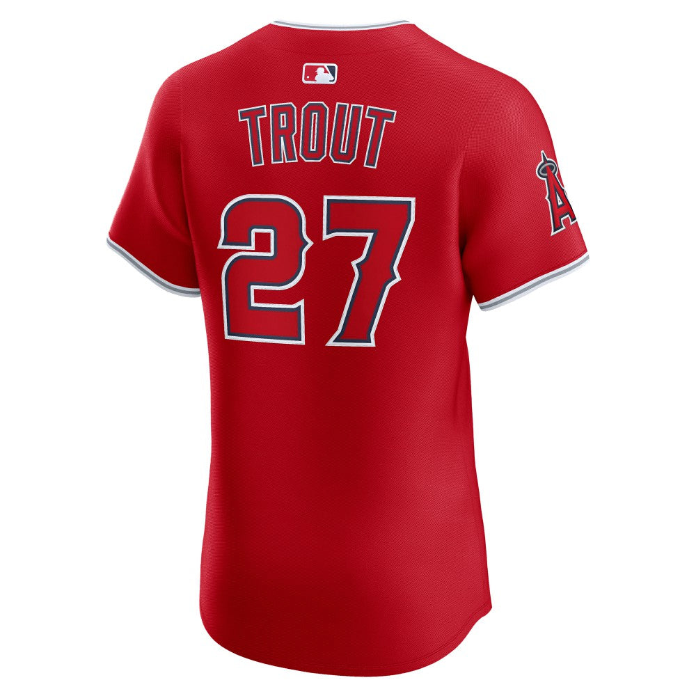 MLB Mike Trout Los Angeles Angels Nike Alternate Elite Jersey