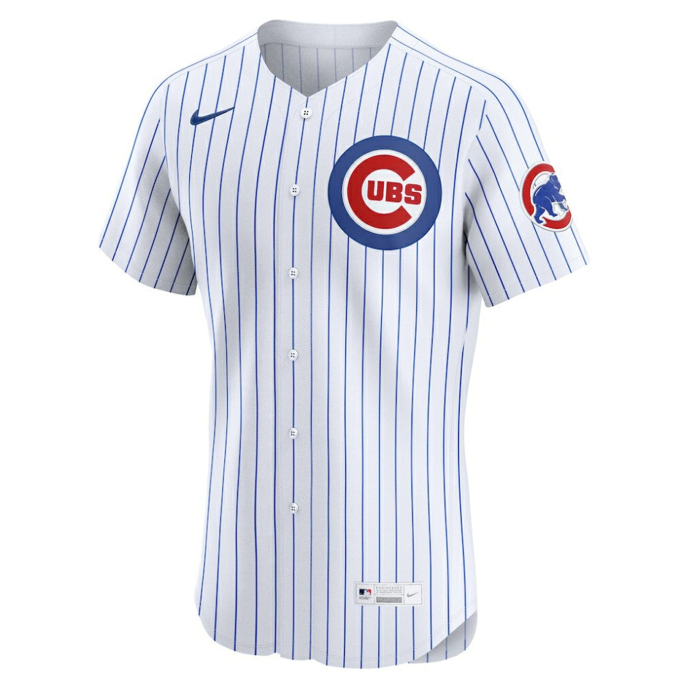 MLB Dansby Swanson Chicago Cubs Nike Home Elite Jersey