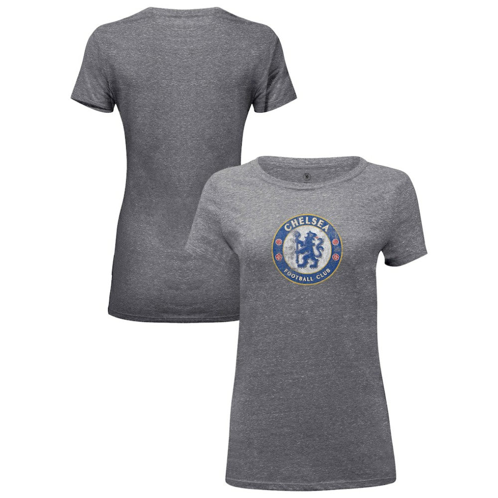 Chelsea 1863FC Women's Color Badge Tri-Blend T-Shirt -  Heather Gray