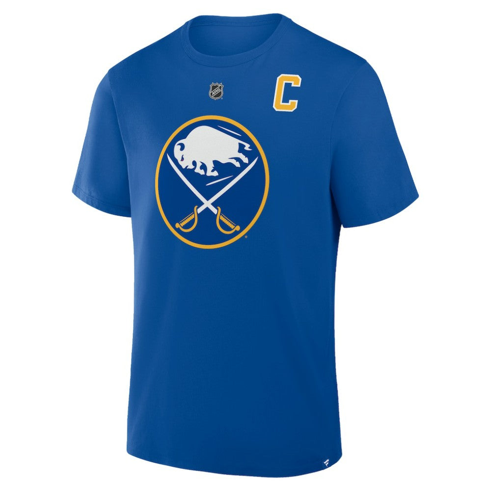 NHL Royal Rasmus Dahlin Buffalo Sabres Fanatics Authentic Stack Name & Number T-Shirt