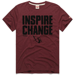 Homage Unisex 2024 Inspire Change Tri-Blend T-Shirt - Arizona Cardinals