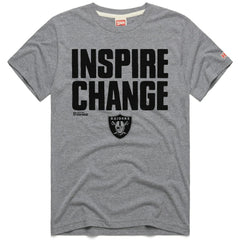 Homage Unisex 2024 Inspire Change Tri-Blend T-Shirt - Las Vegas Raiders