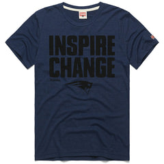 Homage Unisex 2024 Inspire Change Tri-Blend T-Shirt - New England Patriots
