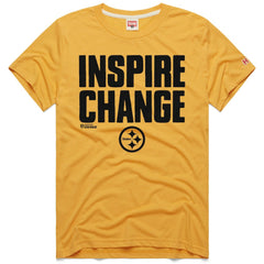 Homage Unisex 2024 Inspire Change Tri-Blend T-Shirt - Pittsburgh Steelers