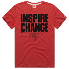 Homage Unisex 2024 Inspire Change Tri-Blend T-Shirt - Tampa Bay Buccaneers