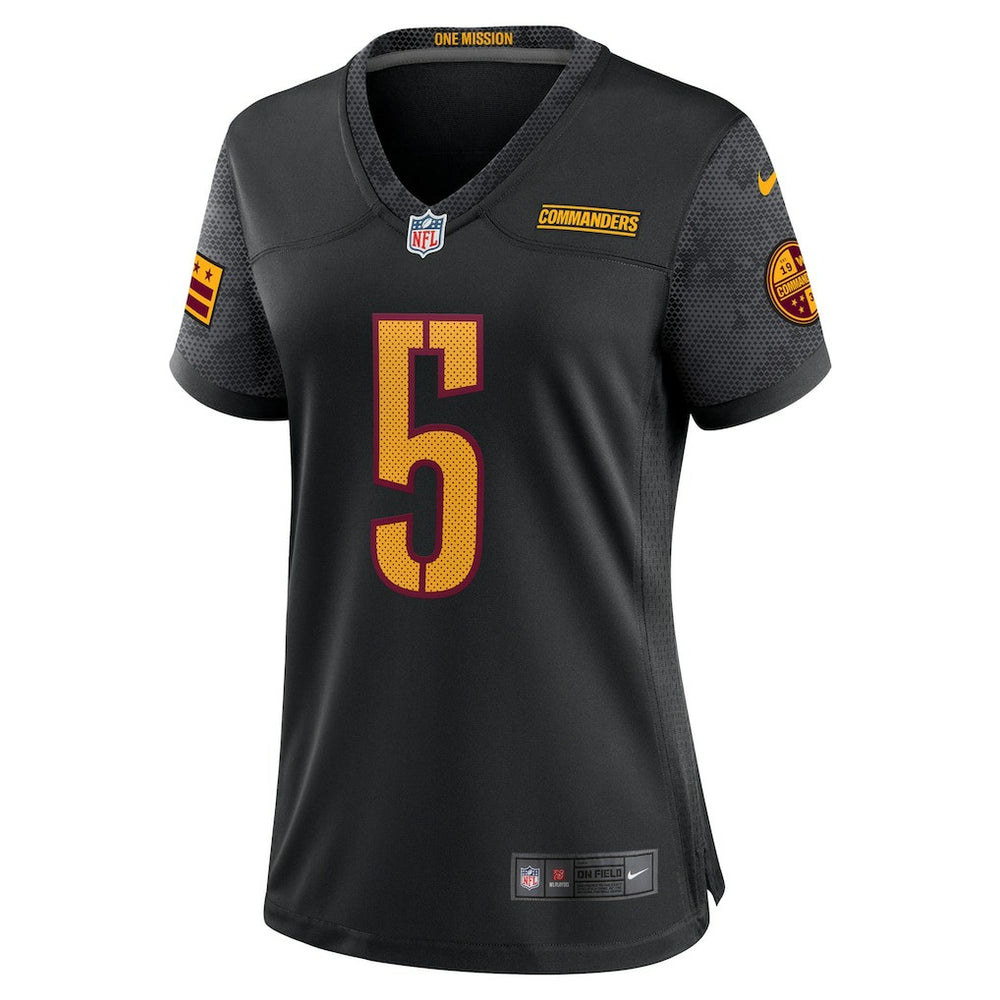 Jayden Daniels  Women's Alternate Game Player Jersey - Washington Commanders