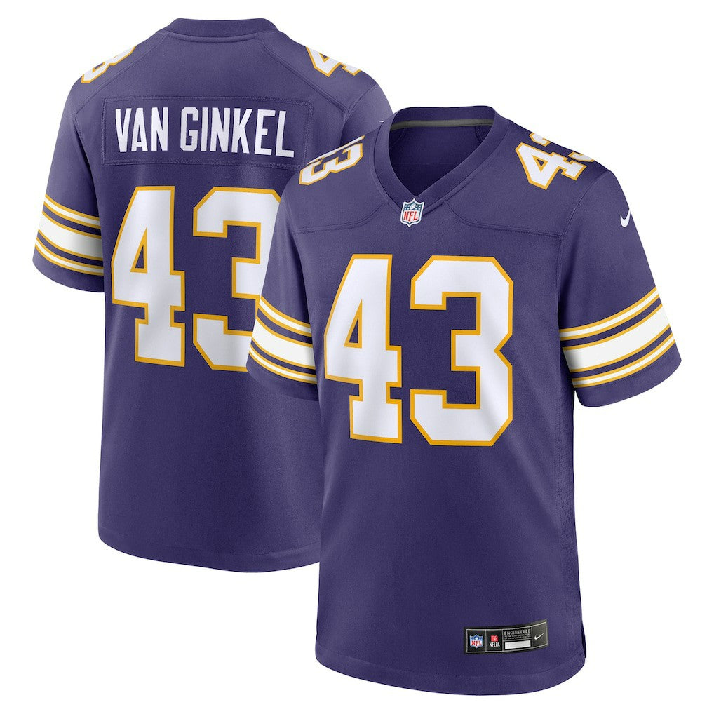 Andrew Van Ginkel  Alternate Game Jersey - Minnesota Vikings