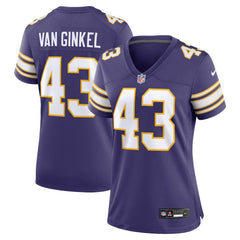 Andrew Van Ginkel  Women's Alternate Game Jersey - Minnesota Vikings