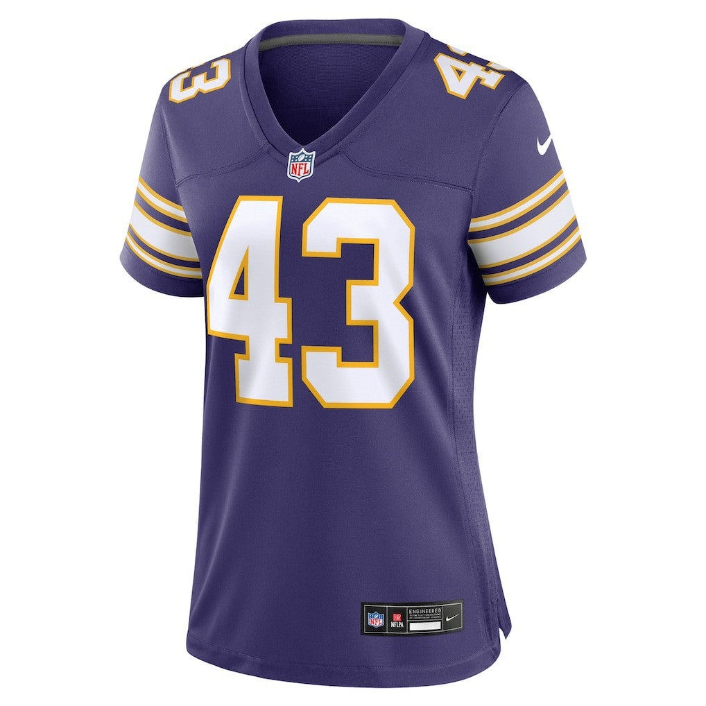 Andrew Van Ginkel  Women's Alternate Game Jersey - Minnesota Vikings