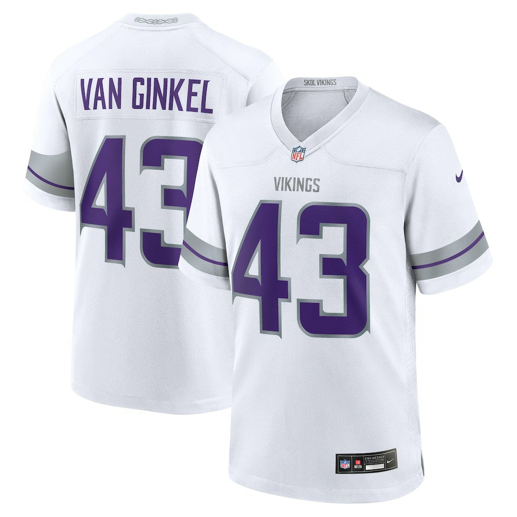 Andrew Van Ginkel  Alternate Game Jersey - Minnesota Vikings
