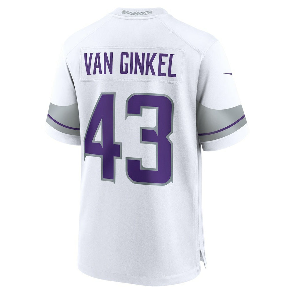 Andrew Van Ginkel  Alternate Game Jersey - Minnesota Vikings