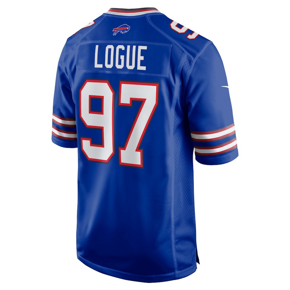 Zion Logue  Team Game Jersey - Buffalo Bills