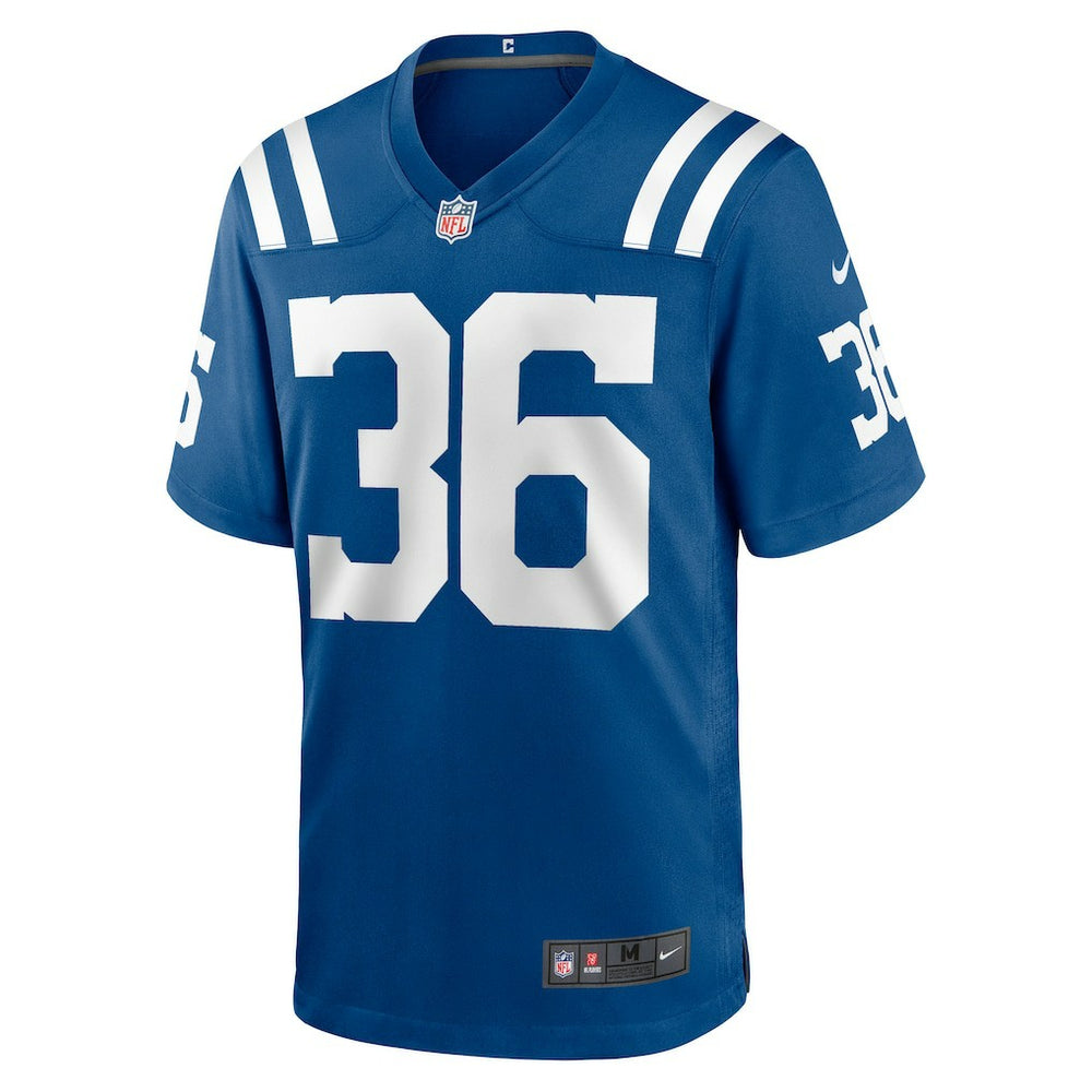 Salvon Ahmed  Team Game Jersey - Indianapolis Colts
