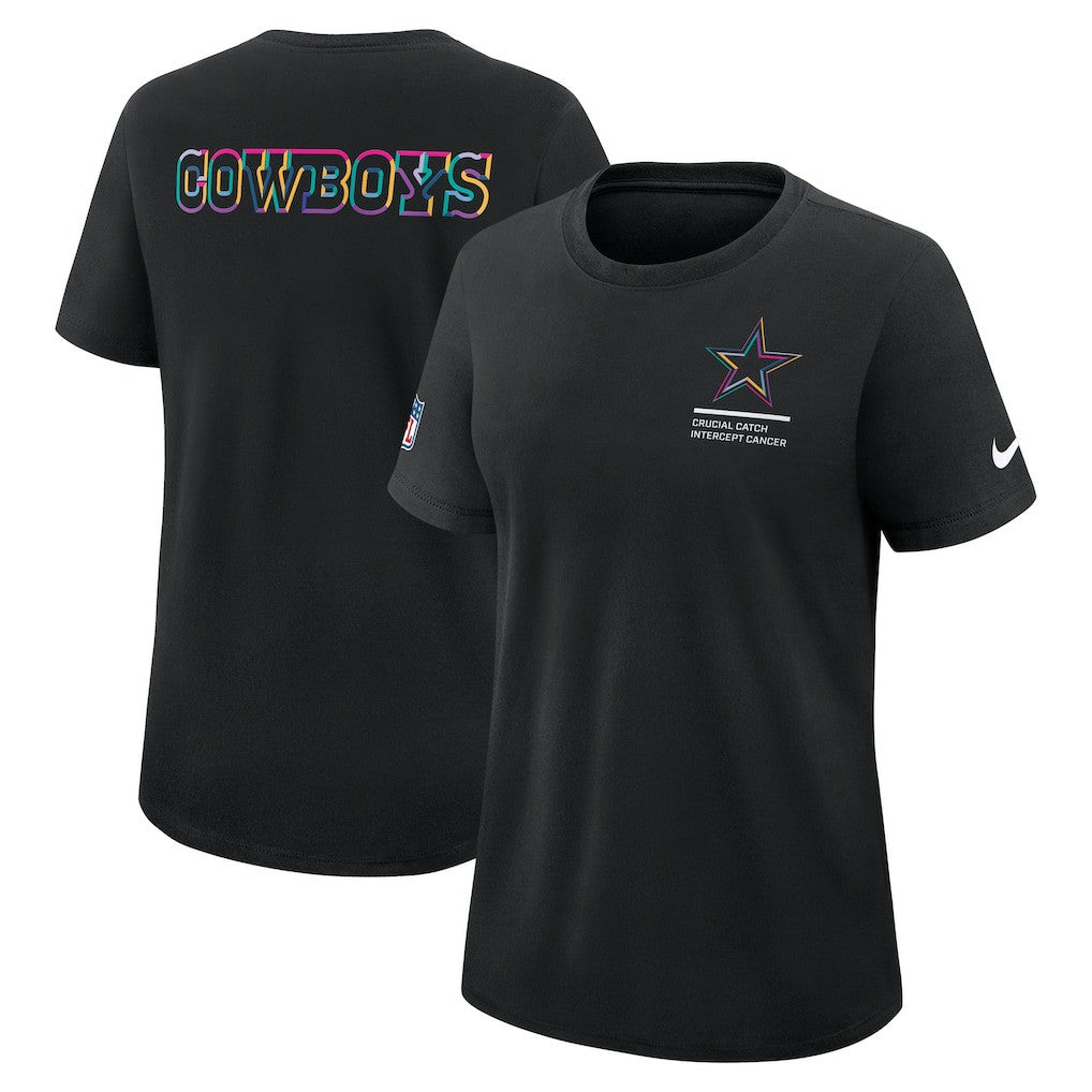 Women's 2025 NFL Crucial Catch Tri-Blend Dri-FIT T-Shirt - Dallas Cowboys