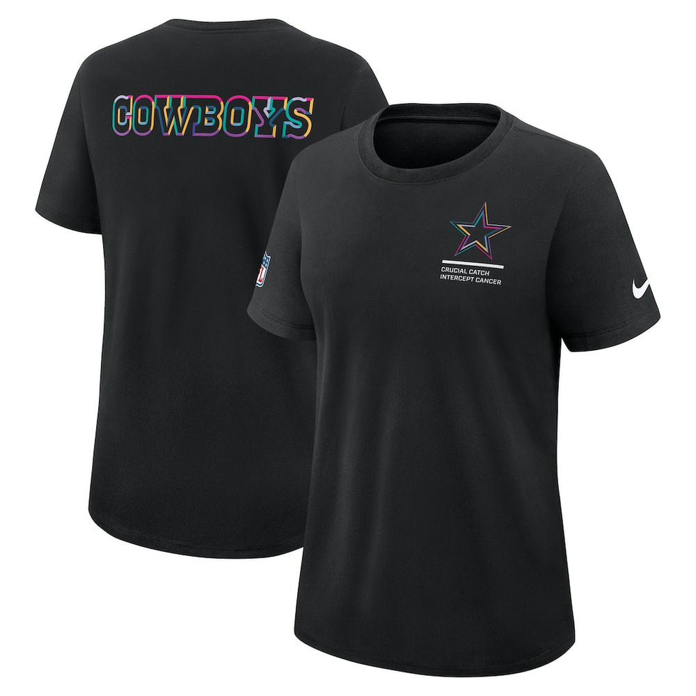 Women's 2025 NFL Crucial Catch Tri-Blend Dri-FIT T-Shirt - Dallas Cowboys