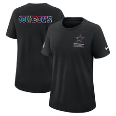 Women's 2025 NFL Crucial Catch Tri-Blend Dri-FIT T-Shirt - Dallas Cowboys