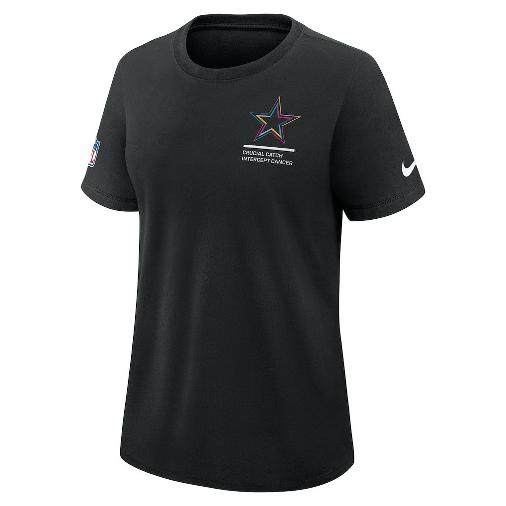 Women's 2025 NFL Crucial Catch Tri-Blend Dri-FIT T-Shirt - Dallas Cowboys
