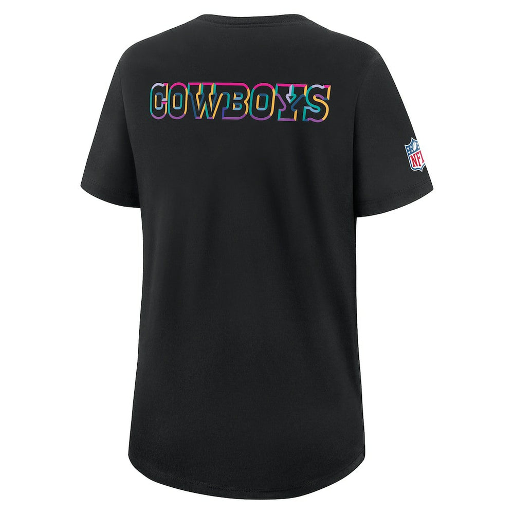 Women's 2025 NFL Crucial Catch Tri-Blend Dri-FIT T-Shirt - Dallas Cowboys