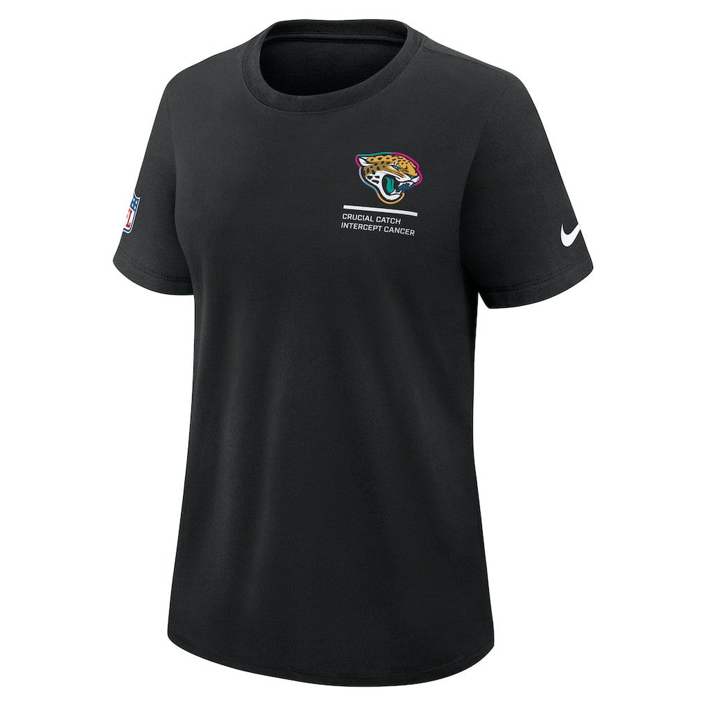 Women's 2025 NFL Crucial Catch Tri-Blend Dri-FIT T-Shirt - Jacksonville Jaguars