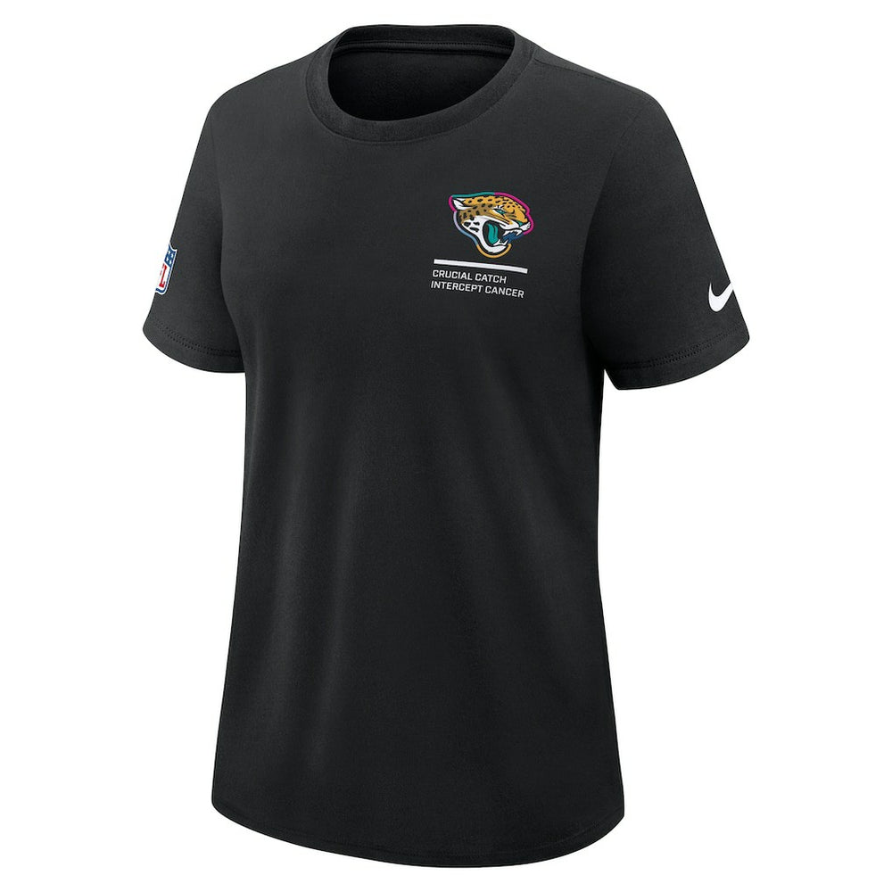 Women's 2025 NFL Crucial Catch Tri-Blend Dri-FIT T-Shirt - Jacksonville Jaguars