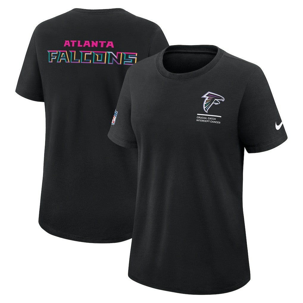 Women's 2025 NFL Crucial Catch Tri-Blend Dri-FIT T-Shirt - Atlanta Falcons