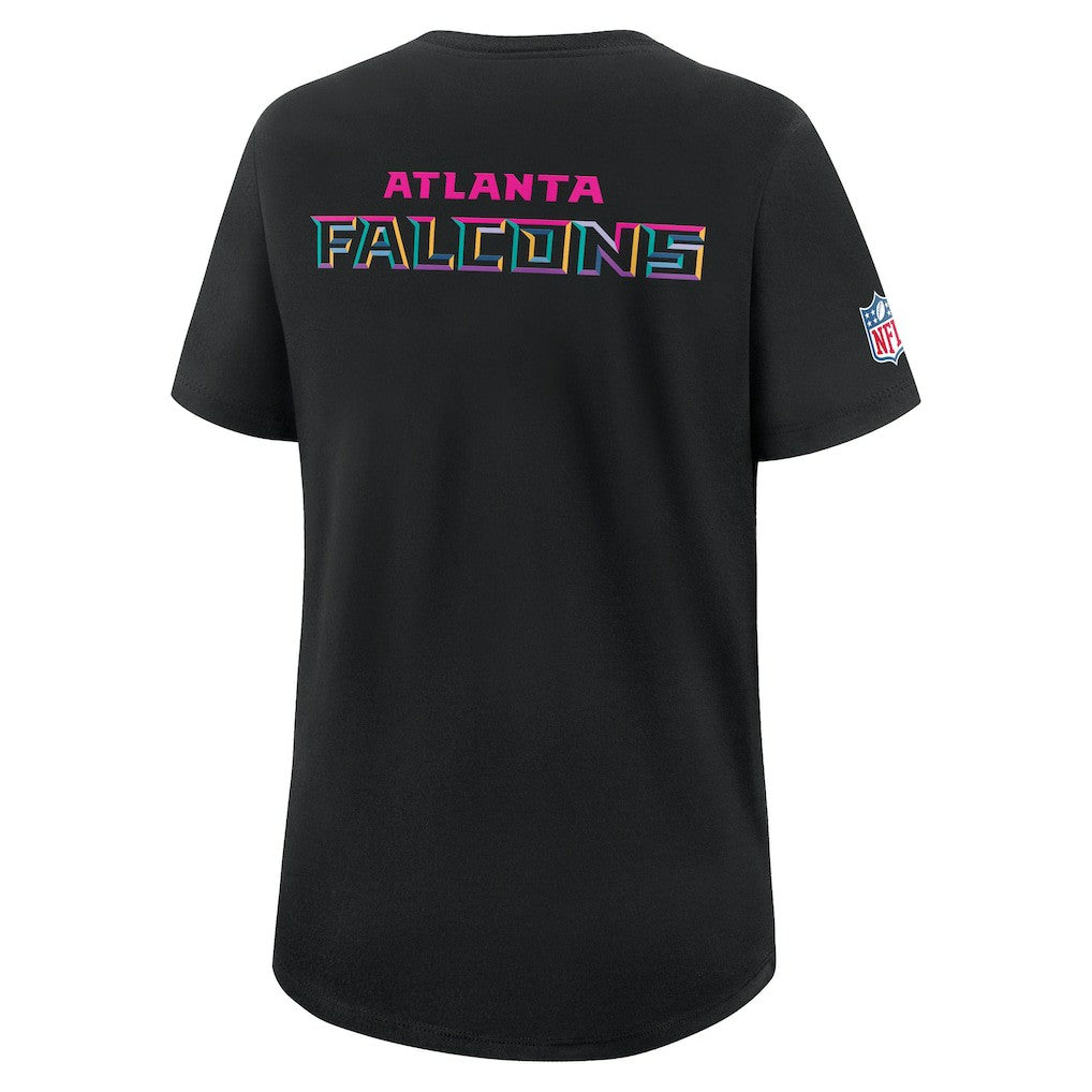 Women's 2025 NFL Crucial Catch Tri-Blend Dri-FIT T-Shirt - Atlanta Falcons
