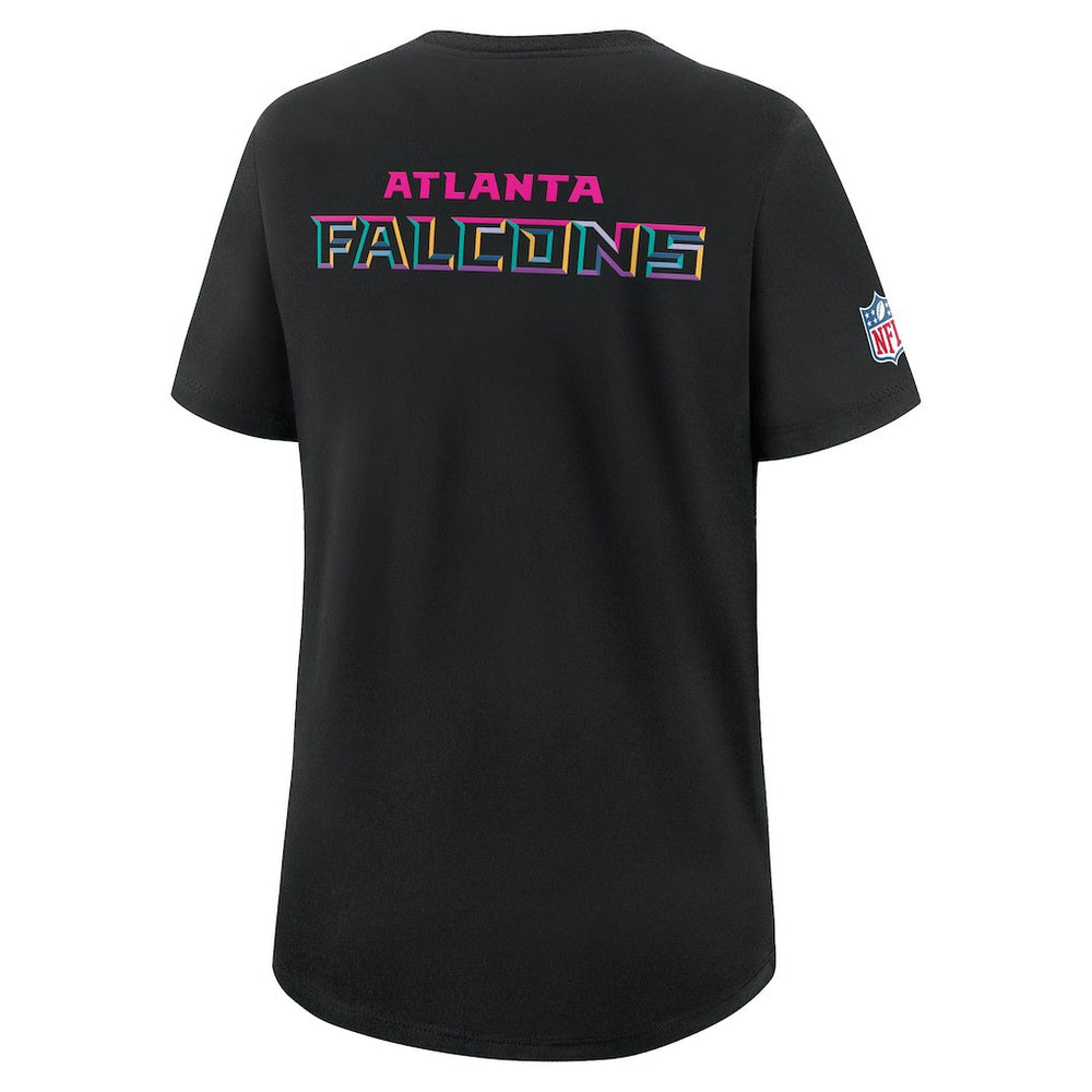 Women's 2025 NFL Crucial Catch Tri-Blend Dri-FIT T-Shirt - Atlanta Falcons