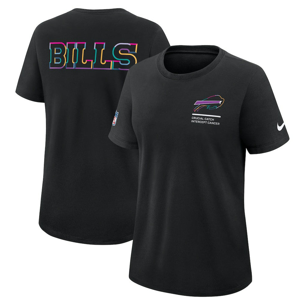 Women's 2025 NFL Crucial Catch Tri-Blend Dri-FIT T-Shirt - Buffalo Bills