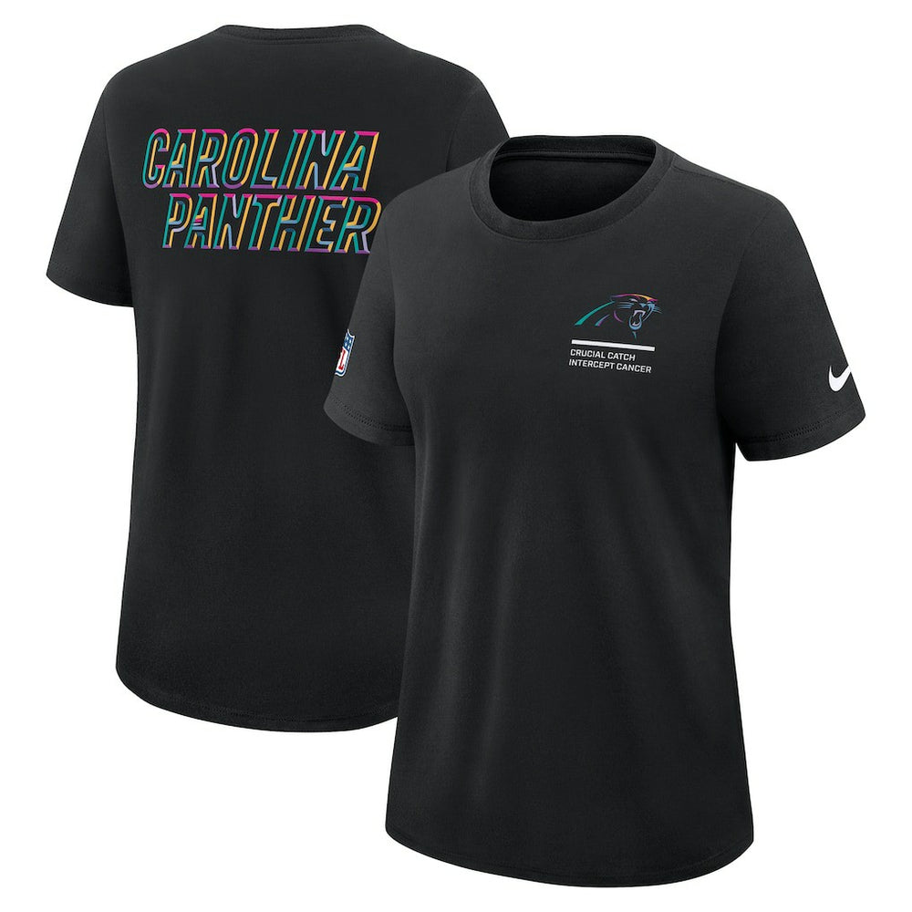 Women's 2025 NFL Crucial Catch Tri-Blend Dri-FIT T-Shirt - Carolina Panthers