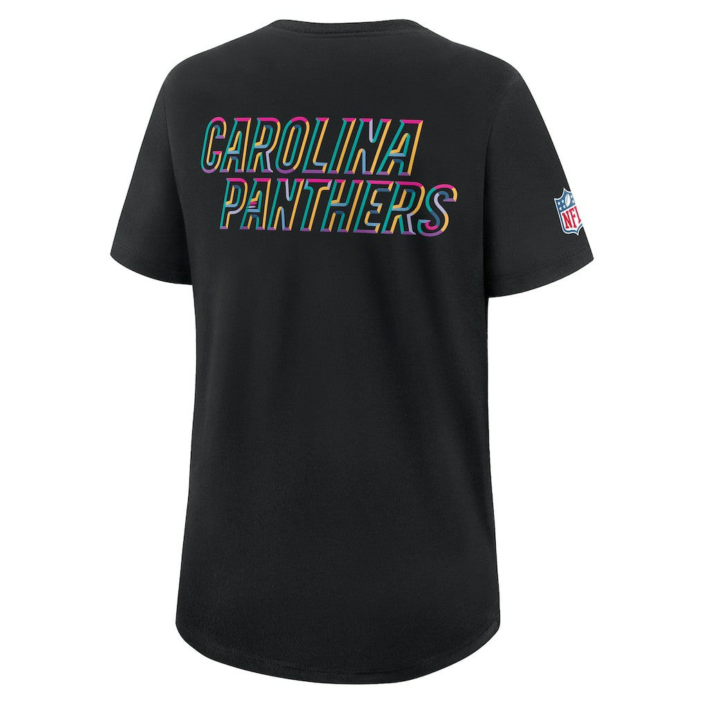 Women's 2025 NFL Crucial Catch Tri-Blend Dri-FIT T-Shirt - Carolina Panthers