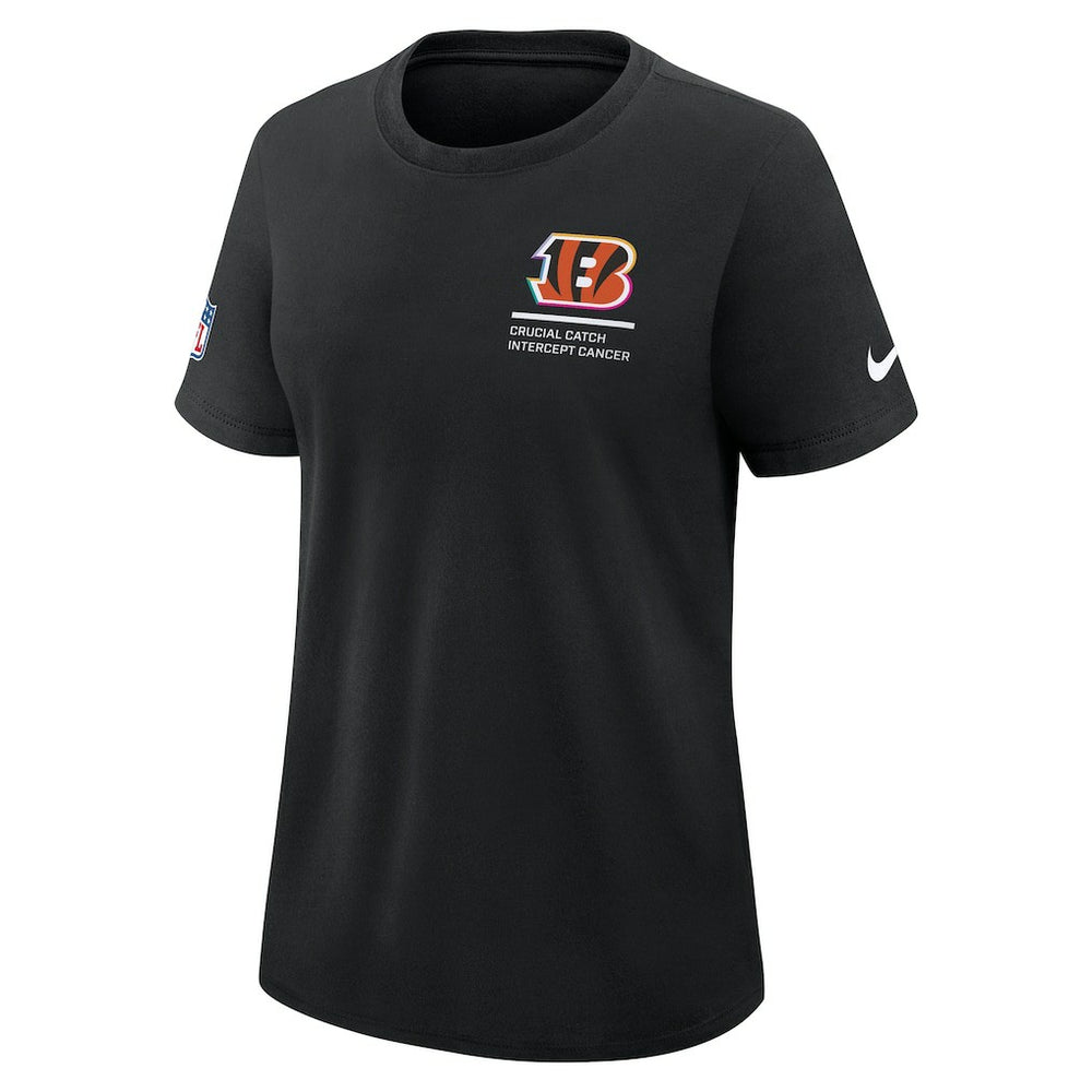 Women's 2025 NFL Crucial Catch Tri-Blend Dri-FIT T-Shirt - Cincinnati Bengals