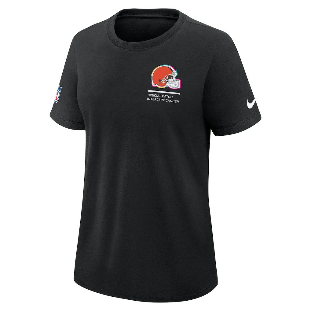 Women's 2025 NFL Crucial Catch Tri-Blend Dri-FIT T-Shirt - Cleveland Browns