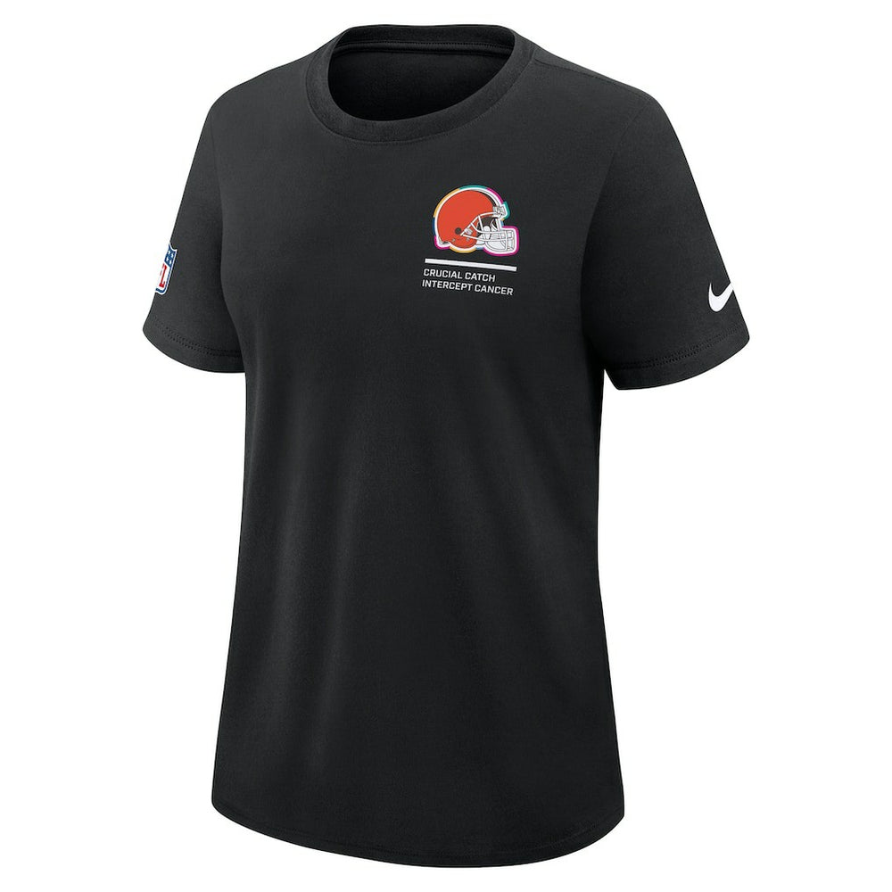 Women's 2025 NFL Crucial Catch Tri-Blend Dri-FIT T-Shirt - Cleveland Browns