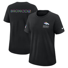 Women's 2025 NFL Crucial Catch Tri-Blend Dri-FIT T-Shirt - Denver Broncos