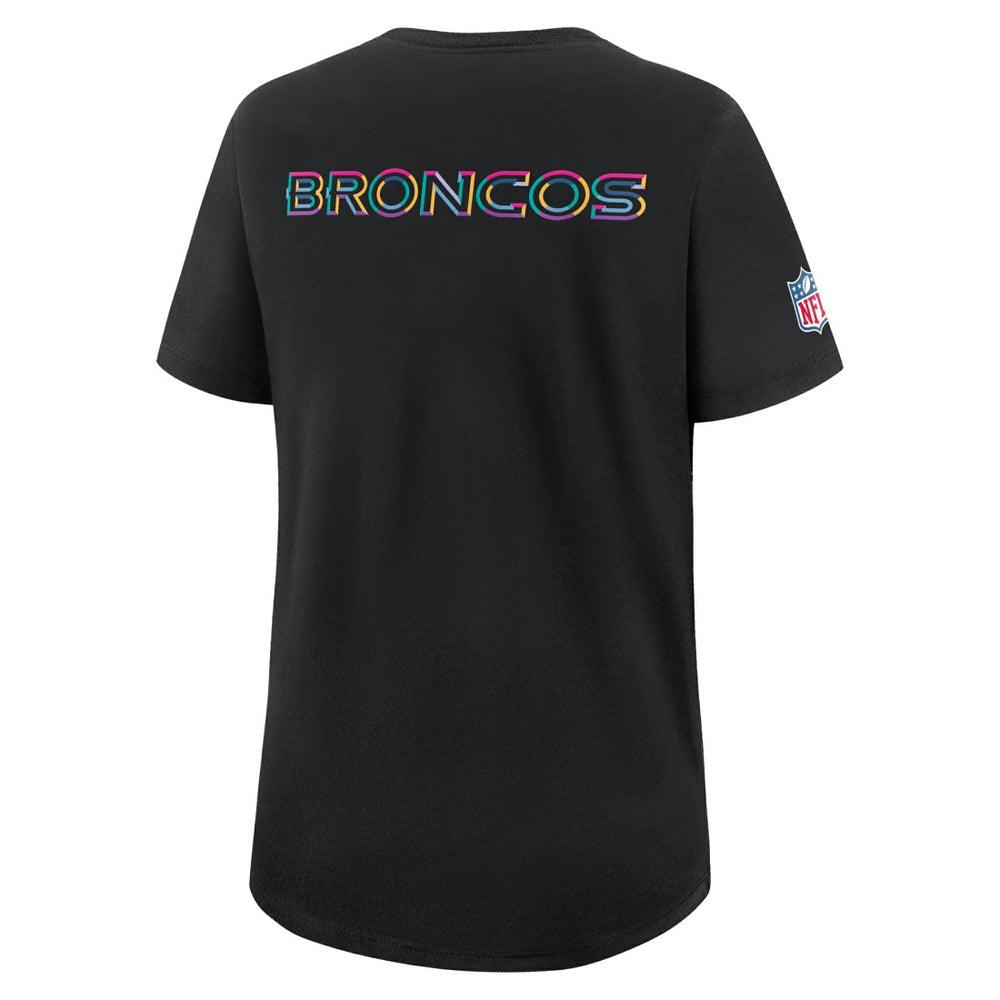 Women's 2025 NFL Crucial Catch Tri-Blend Dri-FIT T-Shirt - Denver Broncos