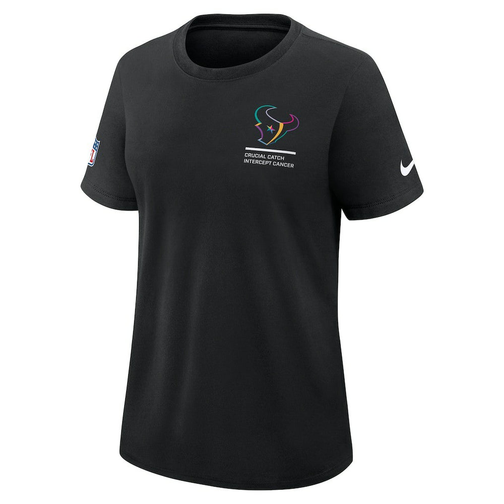 Women's 2025 NFL Crucial Catch Tri-Blend Dri-FIT T-Shirt - Houston Texans