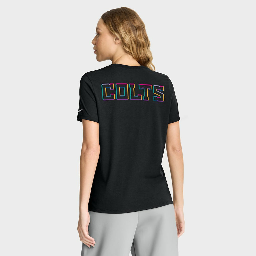 Women's 2025 NFL Crucial Catch Tri-Blend Dri-FIT T-Shirt - Indianapolis Colts