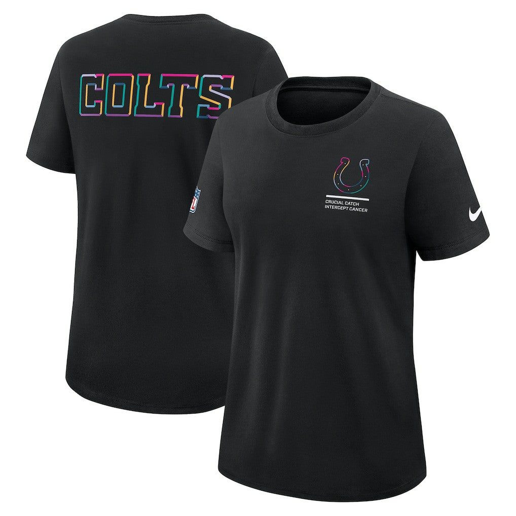 Women's 2025 NFL Crucial Catch Tri-Blend Dri-FIT T-Shirt - Indianapolis Colts
